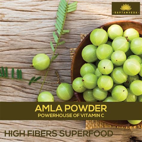 Buy Organic Amla Powder Online (Gooseberry powder) – Saptamveda