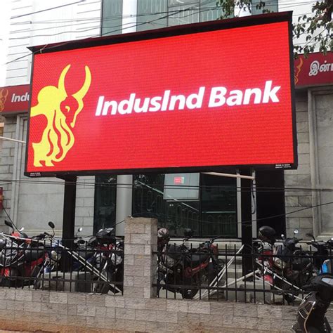 Digital LED Wall IndusInd Bank – SignOSign