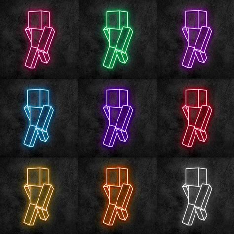 Image result for Neon Drawing Minecraft