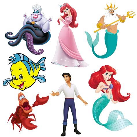 Little Mermaid Characters