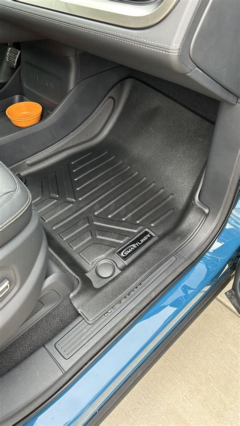 Smartliner floor mats and frunk liner protection - installed photos ...