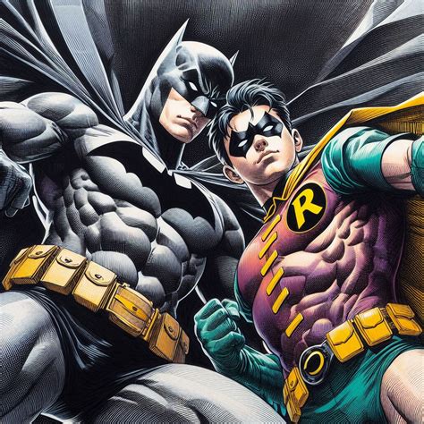 Batman and Robin Comic by bevelaca on DeviantArt