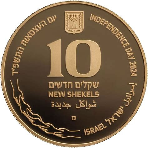 10 New Shekels (Israel Stands Together) - Israel – Numista