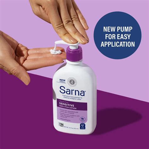 Sarna Sensitive Steroid-Free Anti-Itch Lotion | NEA Accepted