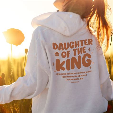 Daughter Of The King Hoodies sold by Shanti Sparrow Design | SKU ...
