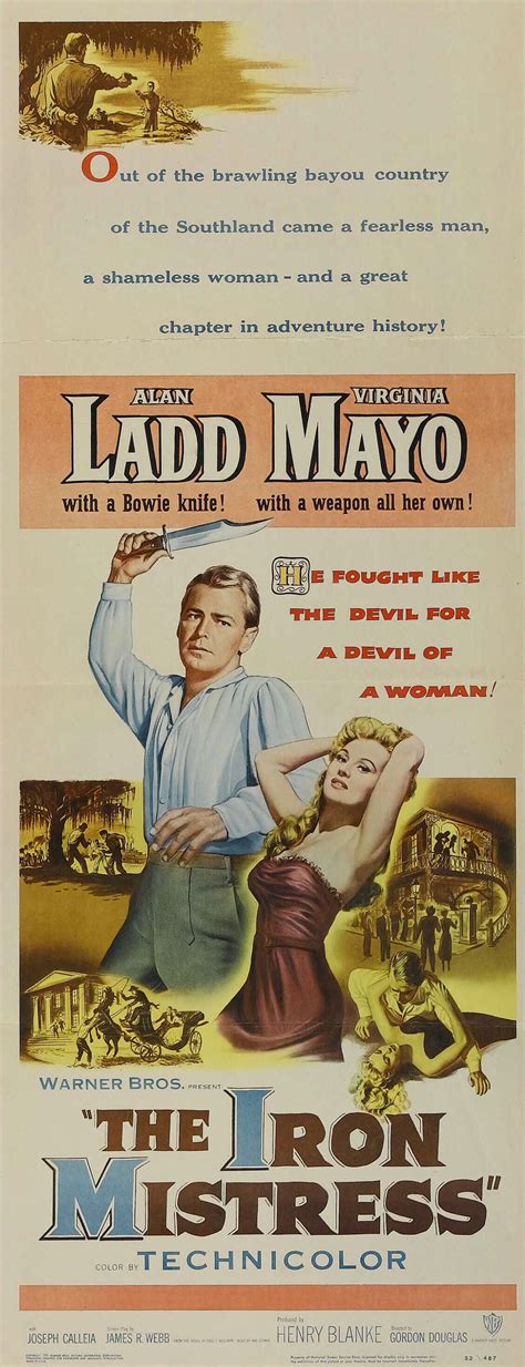 The Iron Mistress (1952) | Western film, Wellman, Virginia mayo