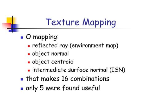 Image result for Texture Mapping Image