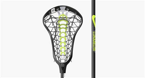 3D Nike Lunar Elite Womens Lacrosse Stick model | 3D Molier International