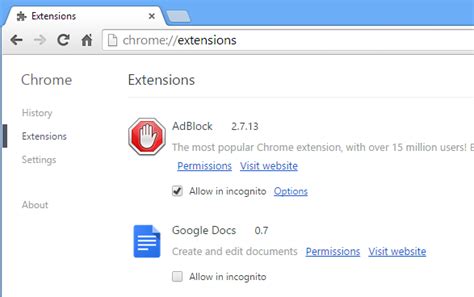Open Extensions 的图像结果