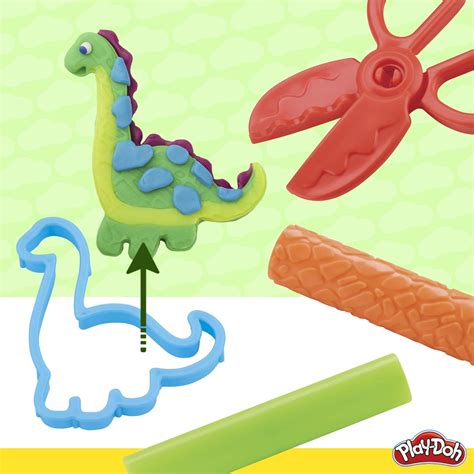 Buy Play-Doh Dinosaur Theme 13-Pack of Non-Toxic Modeling Compound with ...