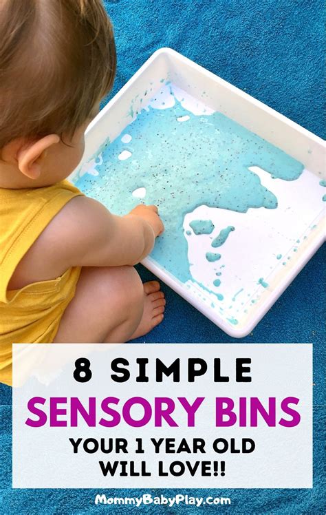 Sensory bins for 1 year olds – Artofit