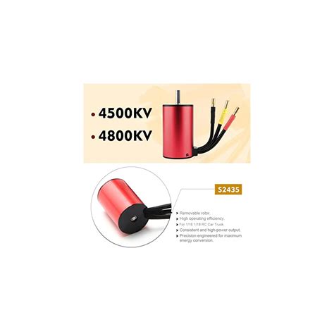 GoolRC S2435 4800KV Brushless Motor 4P Sensorless India | Ubuy