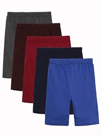 Buy INDIAN FLOWER Girls Cycling Shorts Combo Multicolour at Amazon.in