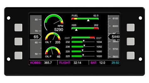 Insight G4 Aviation Engine Monitor 的图像结果