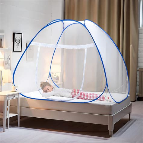 Heart Home Nylon Single Bed Mosquito Net | Foldable Machardani for ...