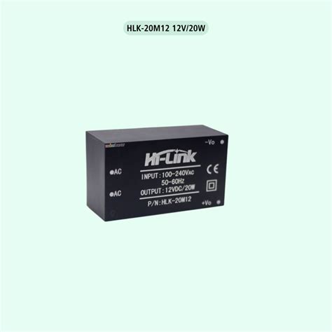 Hi-Link 12V AC to DC Power Supply Module - 2W/3W/5W/10W/20W