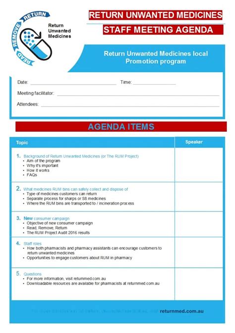 Meeting Agenda Sample 的图像结果