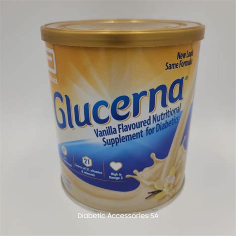 Glucerna® - Vanilla Flavoured Nutritional Supplement for Diabetics ...