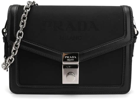 Prada Leather Satchel Bag Black Price in India | Culture Circle