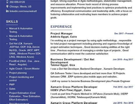 Image result for Linux Project Manager Resume