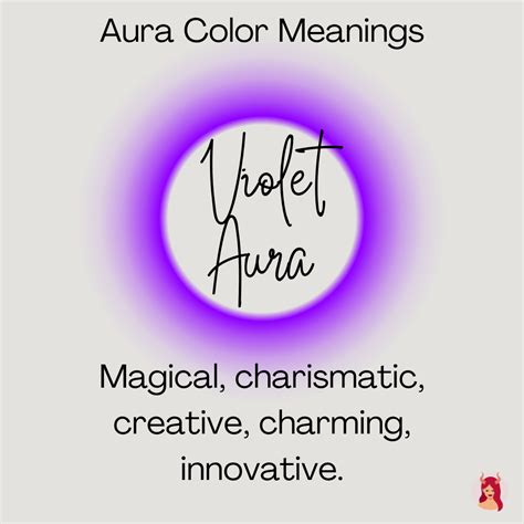 Violet Aura Color Meaning