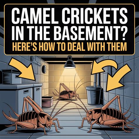 Camel Crickets in the Basement: Here’s How to Deal With Them – Thanos Home