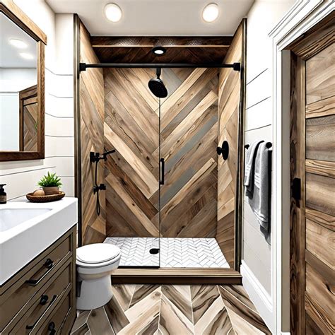 15 Farmhouse Wood Tile Shower Ideas for a Rustic Bathroom Refresh