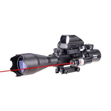 Buy Pinty 3 in 1 Combo 4-16x50EG Illuminated + 4 Reticle Red&Green ...