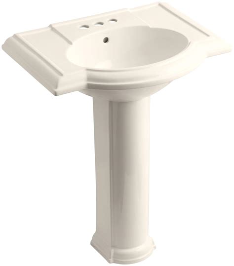 Buy KOHLER K-2294-4-55 Devonshire Pedestal Bathroom Sink with 4 ...