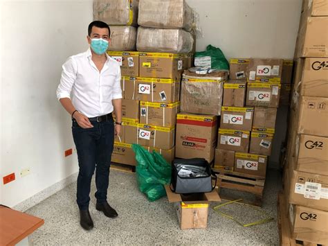 Llegó a Neiva donación de equipos de salud hecha por gobierno de ...