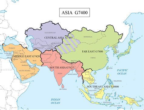 Asia Geography Map 的图像结果