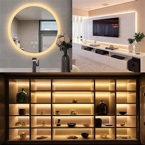 LED Light Strips USB Interface or AA Battery Box Power Supply Flexible ...