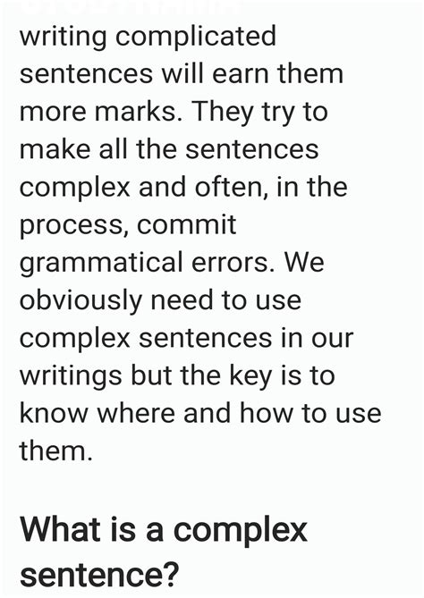How to Write a Complex Sentence 的图像结果