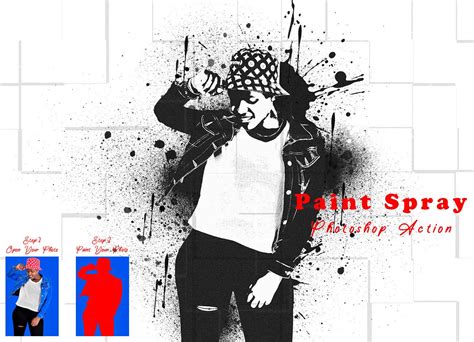 Image result for Photoshop Tutorial Spray-Paint Effect