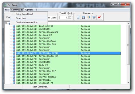 Net Scan 的图像结果