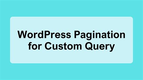 Image result for WordPress Custom Query
