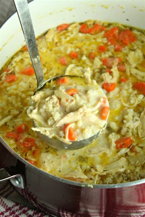 Easy Chicken Rice Soup