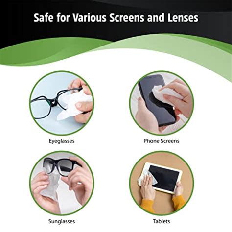 Buy HandyClean Pre-Moistened Lens Cleaning Wipes, Eyeglass Wipes ...