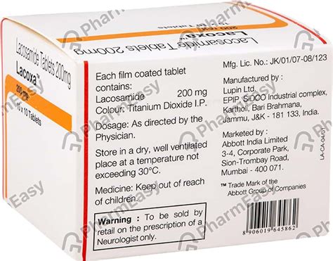 Lacoxa 200 MG Tablet (10): Uses, Side Effects, Price & Dosage | PharmEasy