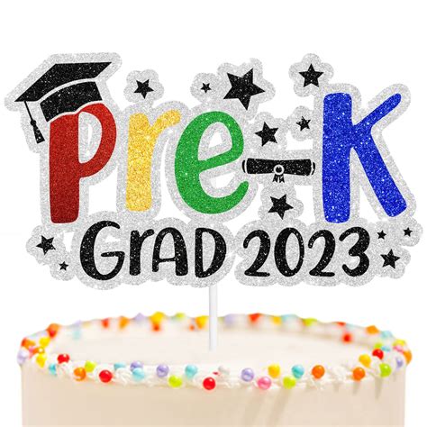 Buy Pre-K Graduation Cake Topper- A Boy or Girl's Kindergarten ...