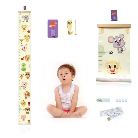 Buy by Unbranded Growth Chart for Kids,Upgrade Removable Baby Growth ...