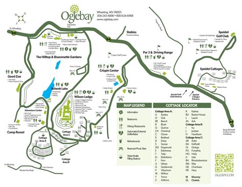 Oglebay Good Zoo Map (2024 - 2022) - All Maps