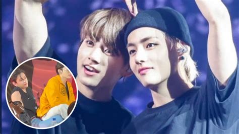 BTS' Jungkook sits and chills in V's lap on stage; 'Taekook' breaks the ...