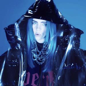 TENEUR Poster Billie Eilish Poster Paper Print - Music posters in India ...