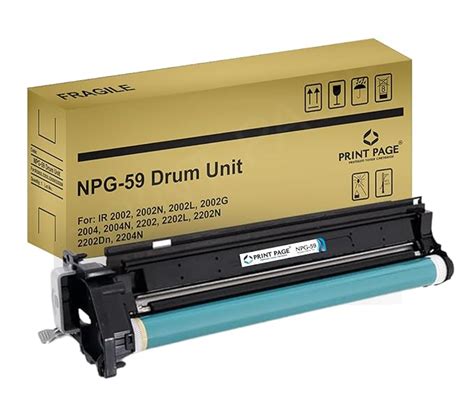 Print Page NPG-59 Imaging Drum Unit Compatible for Printers IR 2002 ...