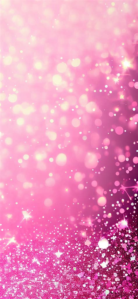Pink Glitter with Blur Wallpapers - Cool Glitter Wallpaper for iPhone