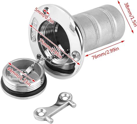 Boat Marine Stainless Steel Fuel Gas Oil Tank Deck India | Ubuy