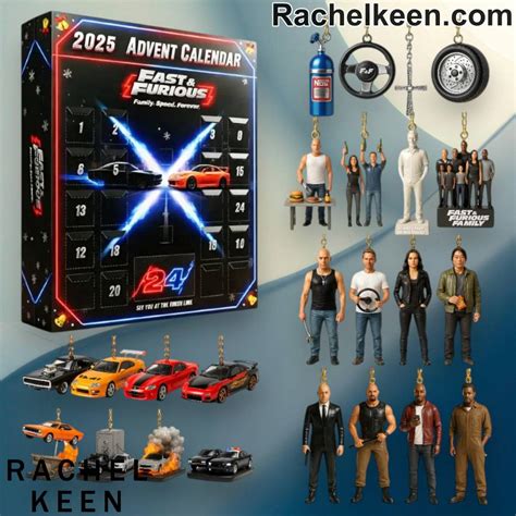 Fast & Furious Family Speed Forever Advent Calendar - Rachelkeen