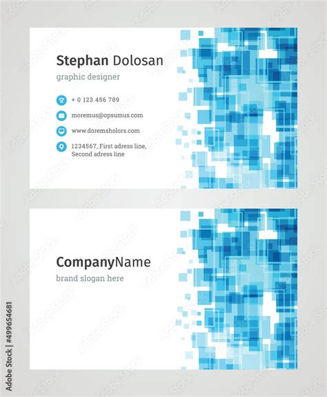 Blank Business Card Design Templates 的图像结果