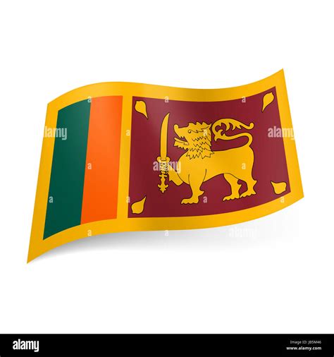 Golden Lion Flag